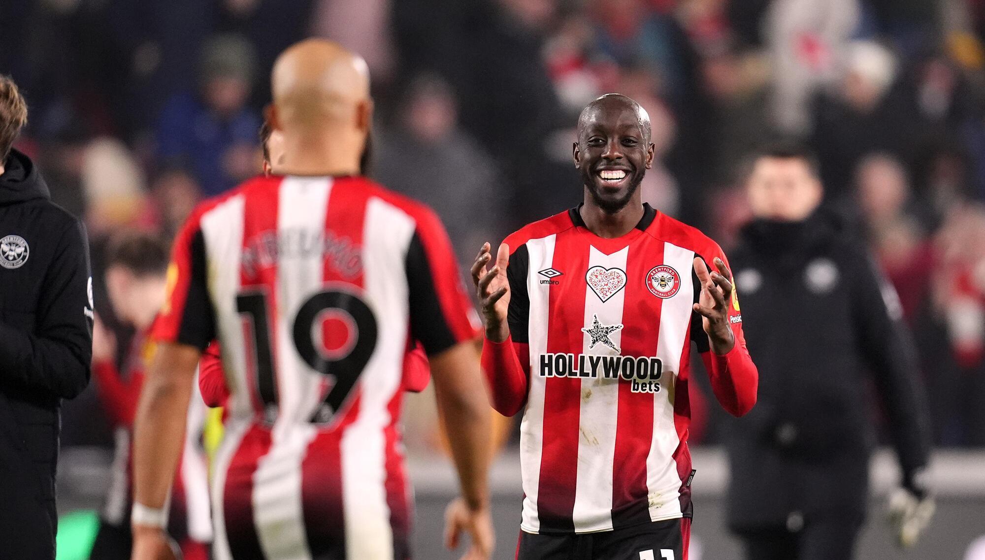 Brentford battle from two goals down to hold Manchester City