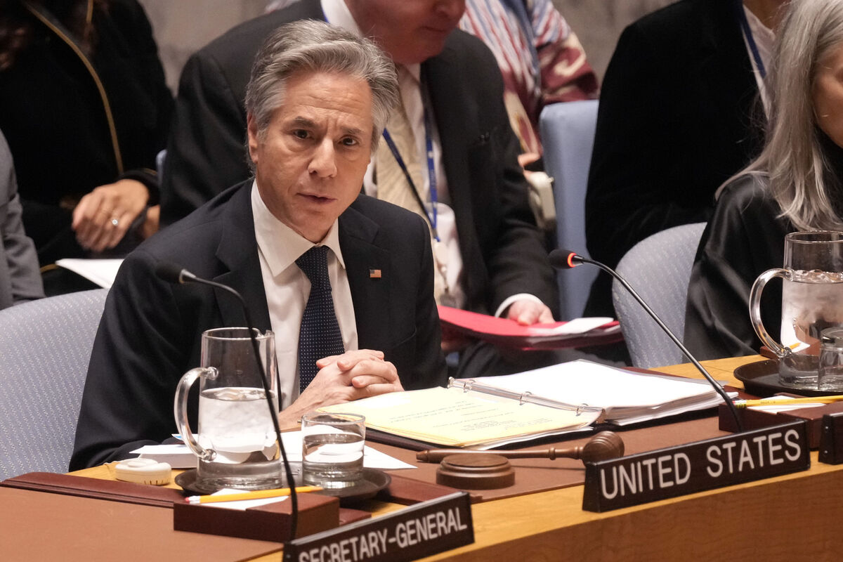 US Secretary of State Antony Blinken addresses the United Nations Security Council on Sudan, Thursday, Dec. 19, 2024. (AP Photo/Richard Drew) US Secretary of State Antony Blinken addresses the United Nations Security Council on Sudan, Thursday, Dec. 19, 2024. (AP Photo/Richard Drew)