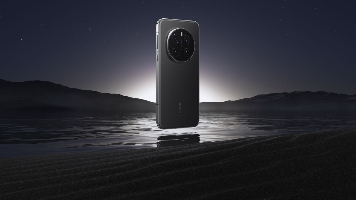 Honor Magic7 Pro features next-gen AI image processing. Picture: Honor.