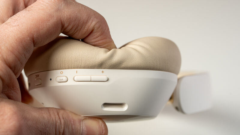 The ear cushions are super soft, making them comfortable for extended listening sessions. Picture: Noel Campion.