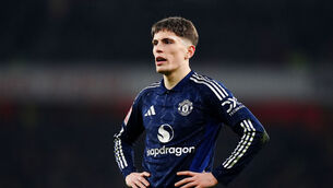 <p>Manchester United's Alejandro Garnacho.</p>