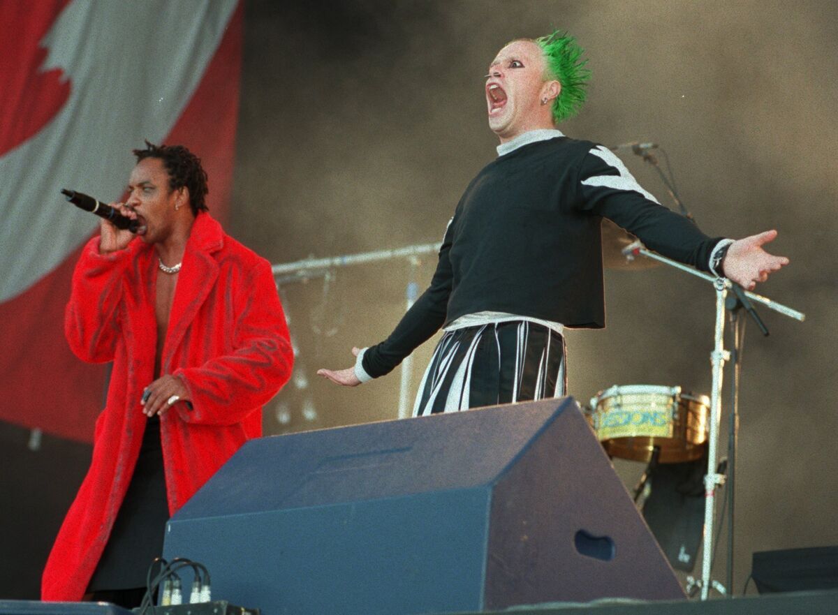 The Prodigy live. Picture: Dan Linehan