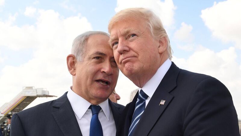 Donald Trump with Israeli prime minister Benjamin Netanyahu in 2017. Trump is a major supporter of Israel. Picture: Kobi Gideon/GPO via Getty
Donald Trump with Israeli prime minister Benjamin Netanyahu in 2017. Trump is a major supporter of Israel. Picture: Kobi Gideon/GPO via Getty