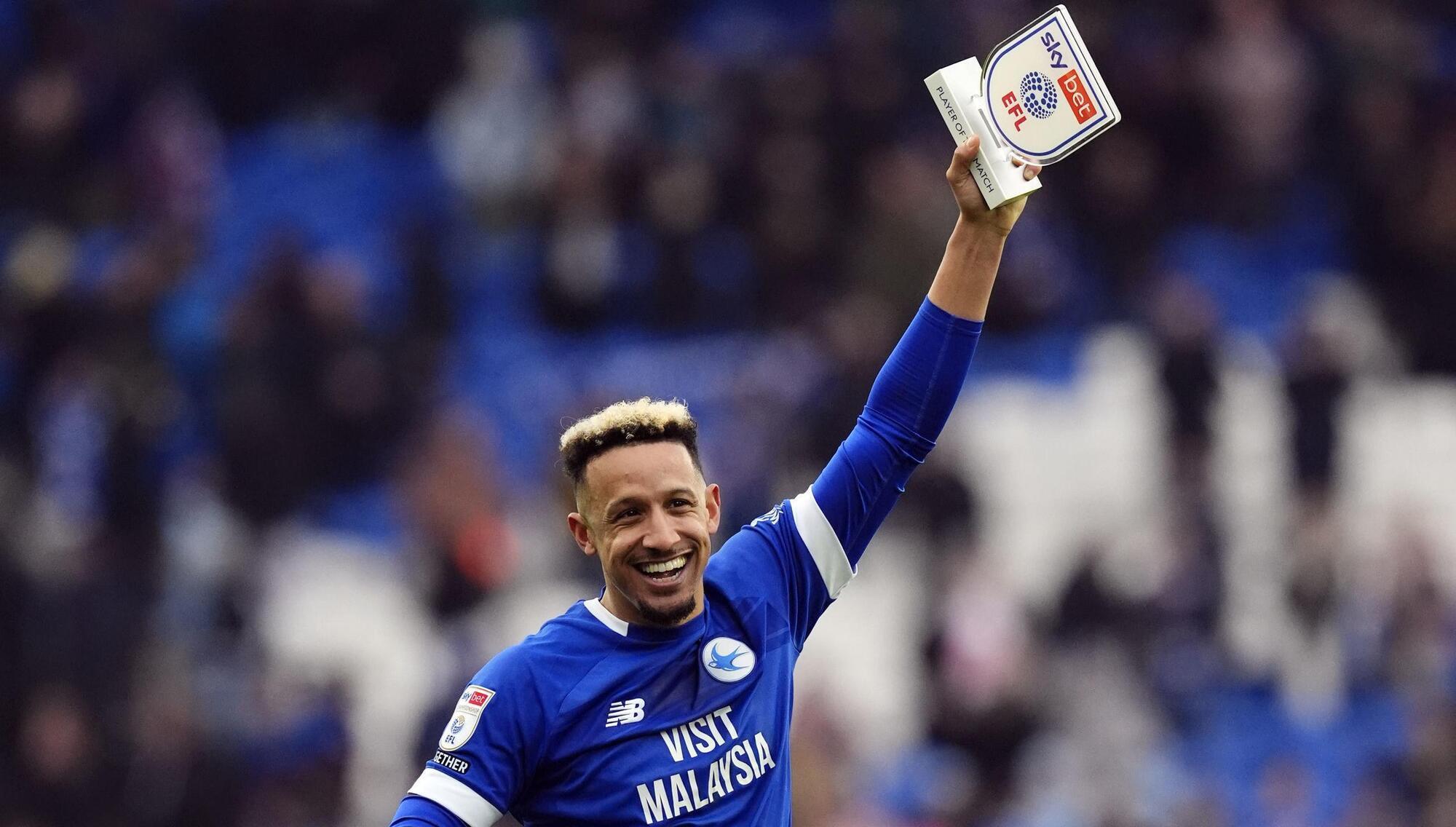 Callum Robinson scores twice as Cardiff defeat Swansea in fiery derby