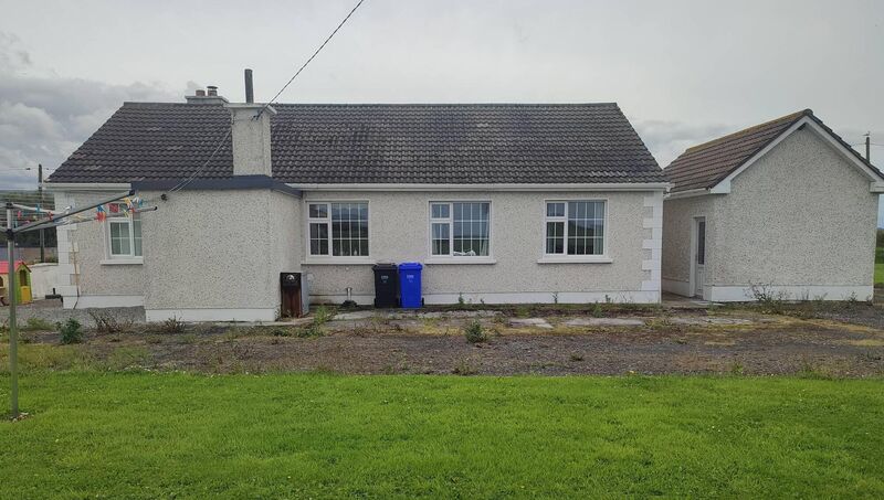 The bungalow before. The bungalow before.