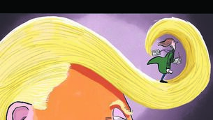 <p>Cartoon by Harry Burton</p>