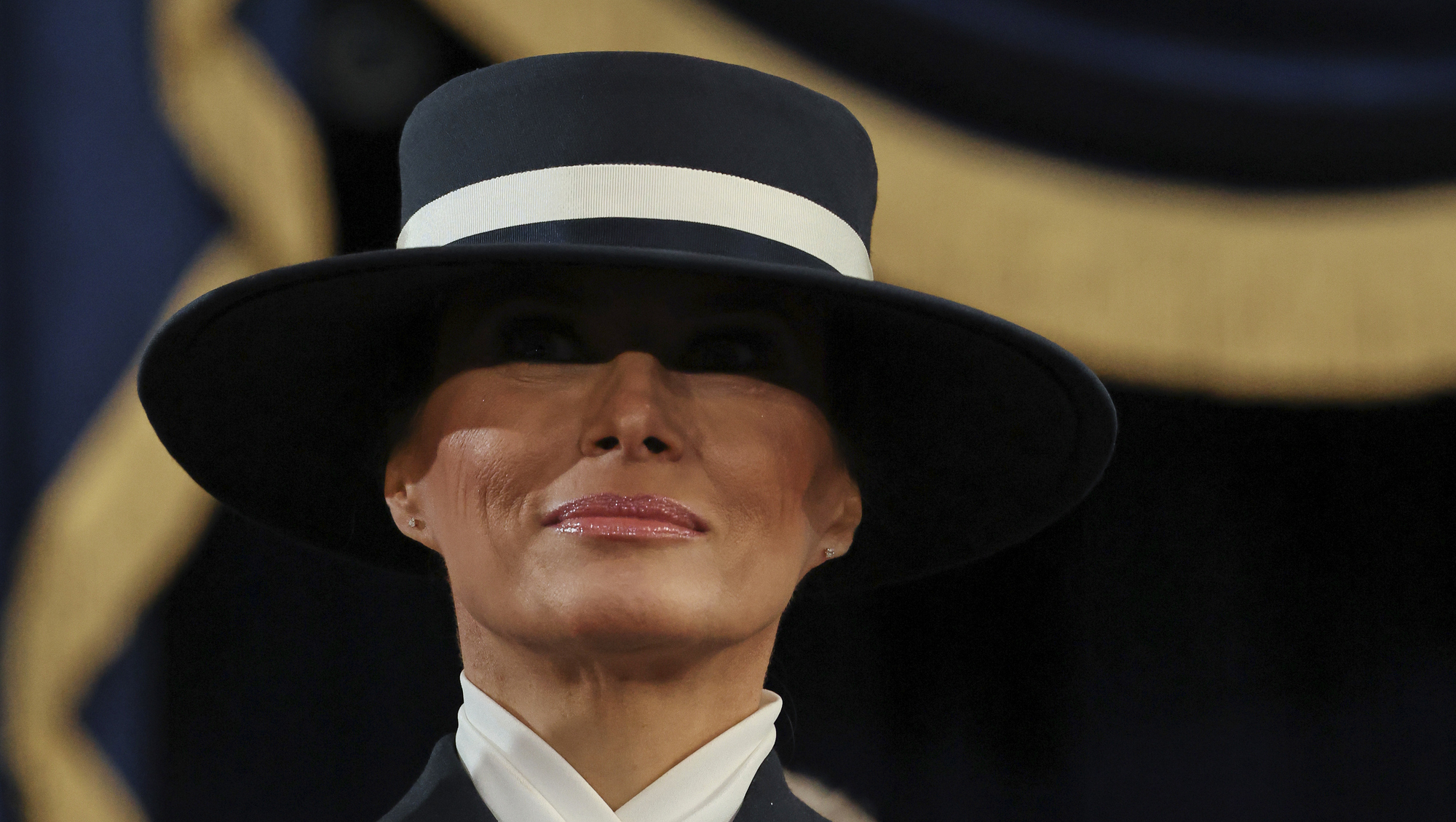 What Melania Trump wore to the inauguration – including the hat