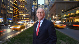 <p> John Fitzpatrick in New York: 'I need 24 hours out of the city once a week.' Picture: James Higgins</p>
