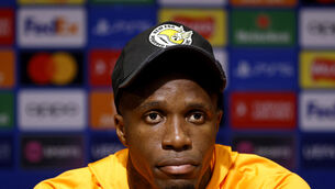 Wilfried Zaha has joined Charlotte FC on loan (Richard Sellers/PA)