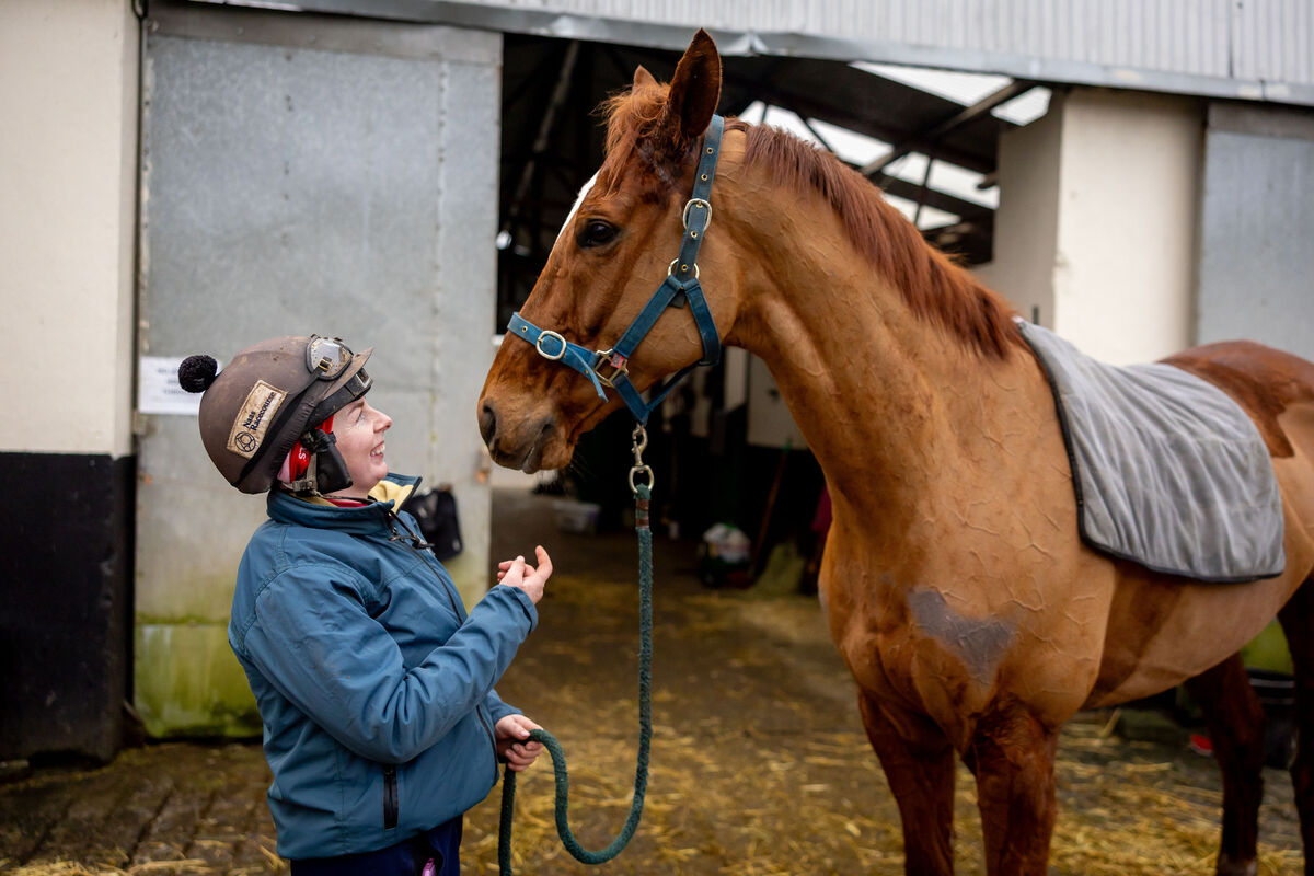 Jockey Jodie Townend with State Man.