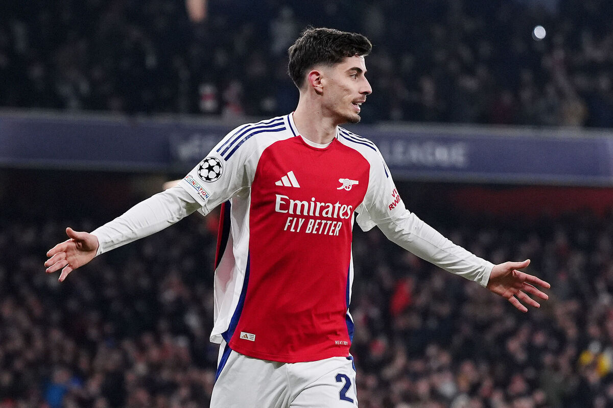 Kai Havertz added the Gunners' second. Kai Havertz added the Gunners' second.