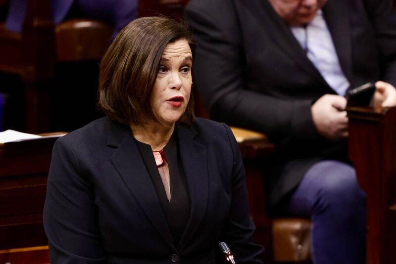Last night, Sinn Féin leader Mary Lou McDonald said she was 'brokering peace', however, others in the Opposition said they would be 'standing firm'. Picture: Flickr/Houses of Oireachtas Last night, Sinn Féin leader Mary Lou McDonald said she was 'brokering peace', however, others in the Opposition said they would be 'standing firm'. Picture: Flickr/Houses of Oireachtas