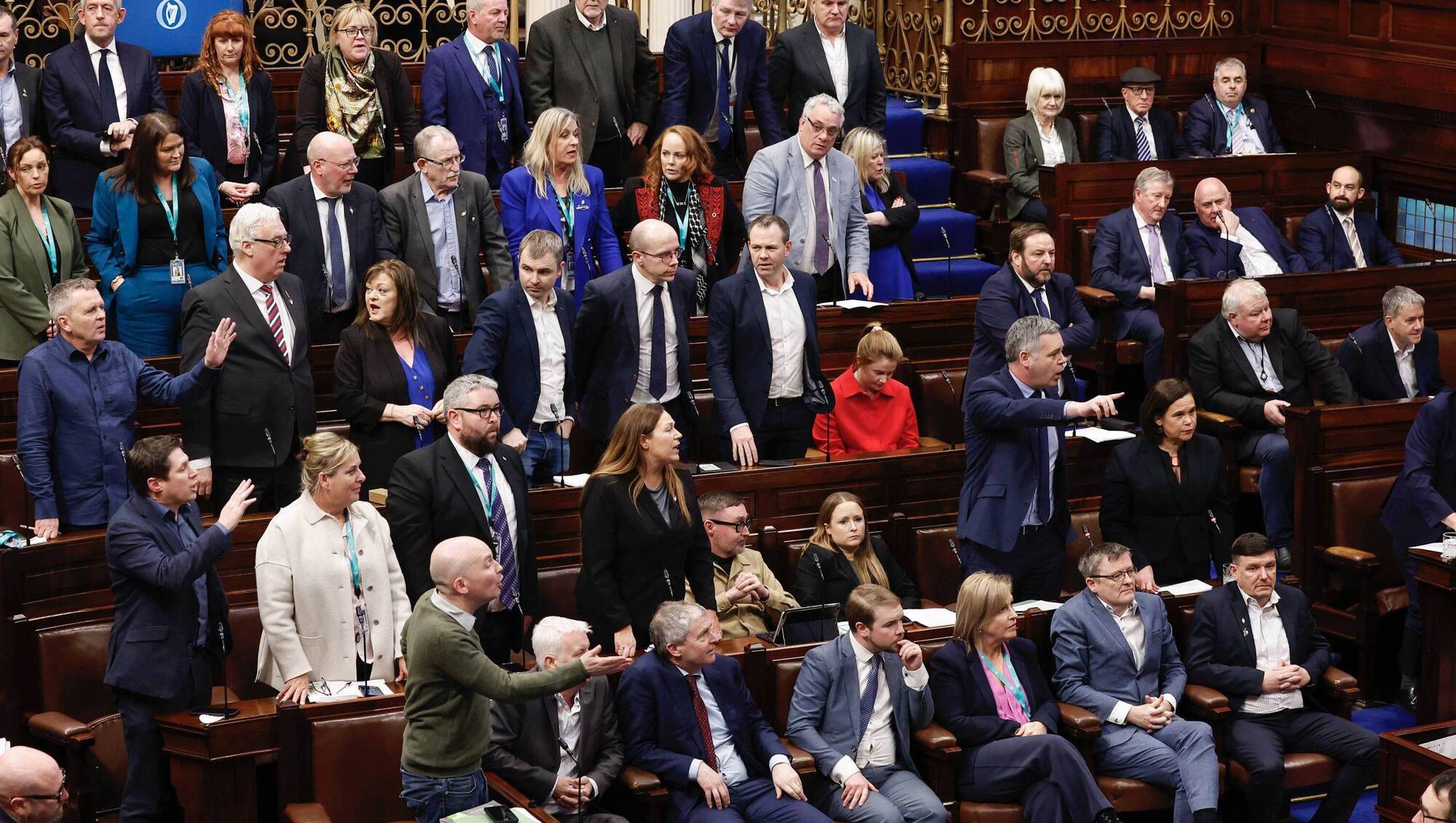 Mick Clifford: A farcical day in the Dáil as Taoiseach vote descends into disorder