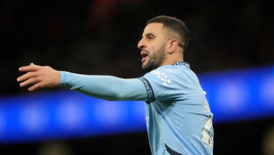 Kyle Walker is heading to Italy (Martin Rickett/PA)