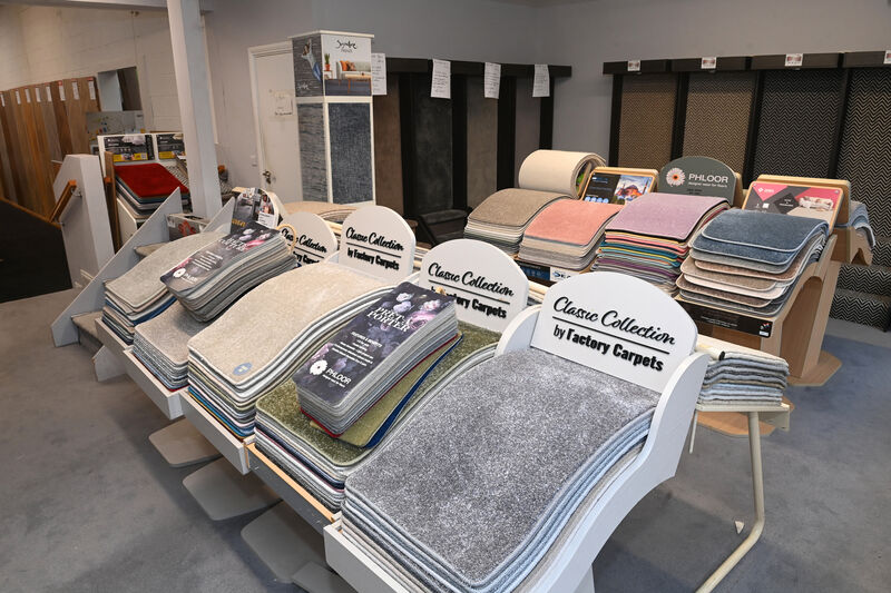 Factory Carpets' team of expert fitters work five days a week fitting carpets, vinyls and laminate flooring in customers' homes.