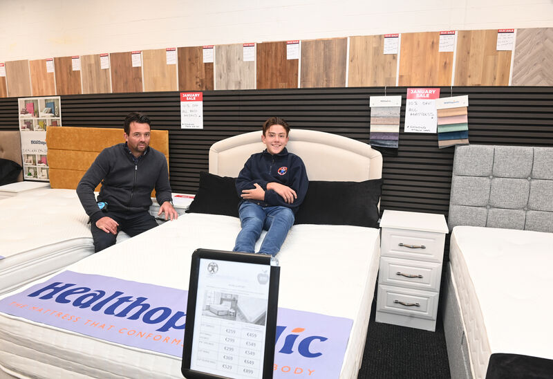 Ben and Mason Warrilow are both planning a bright future for the family business.