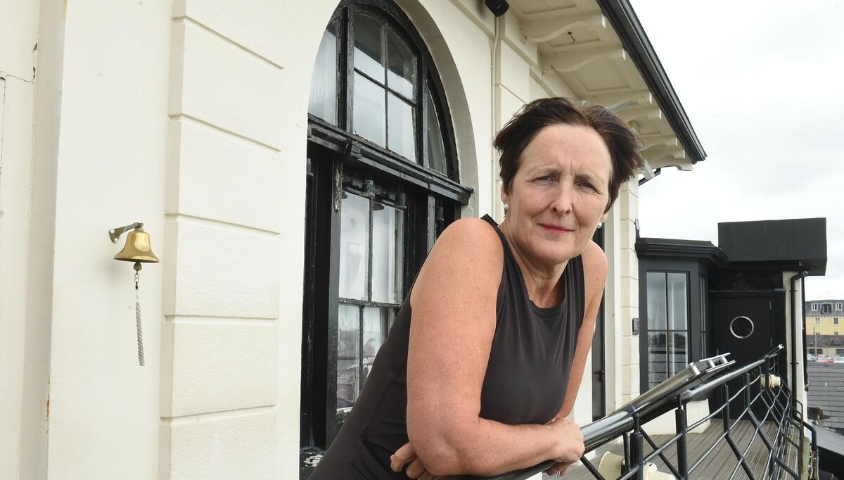 Fiona Shaw pictured in Cobh, County Cork. Picture: Larry Cummins.