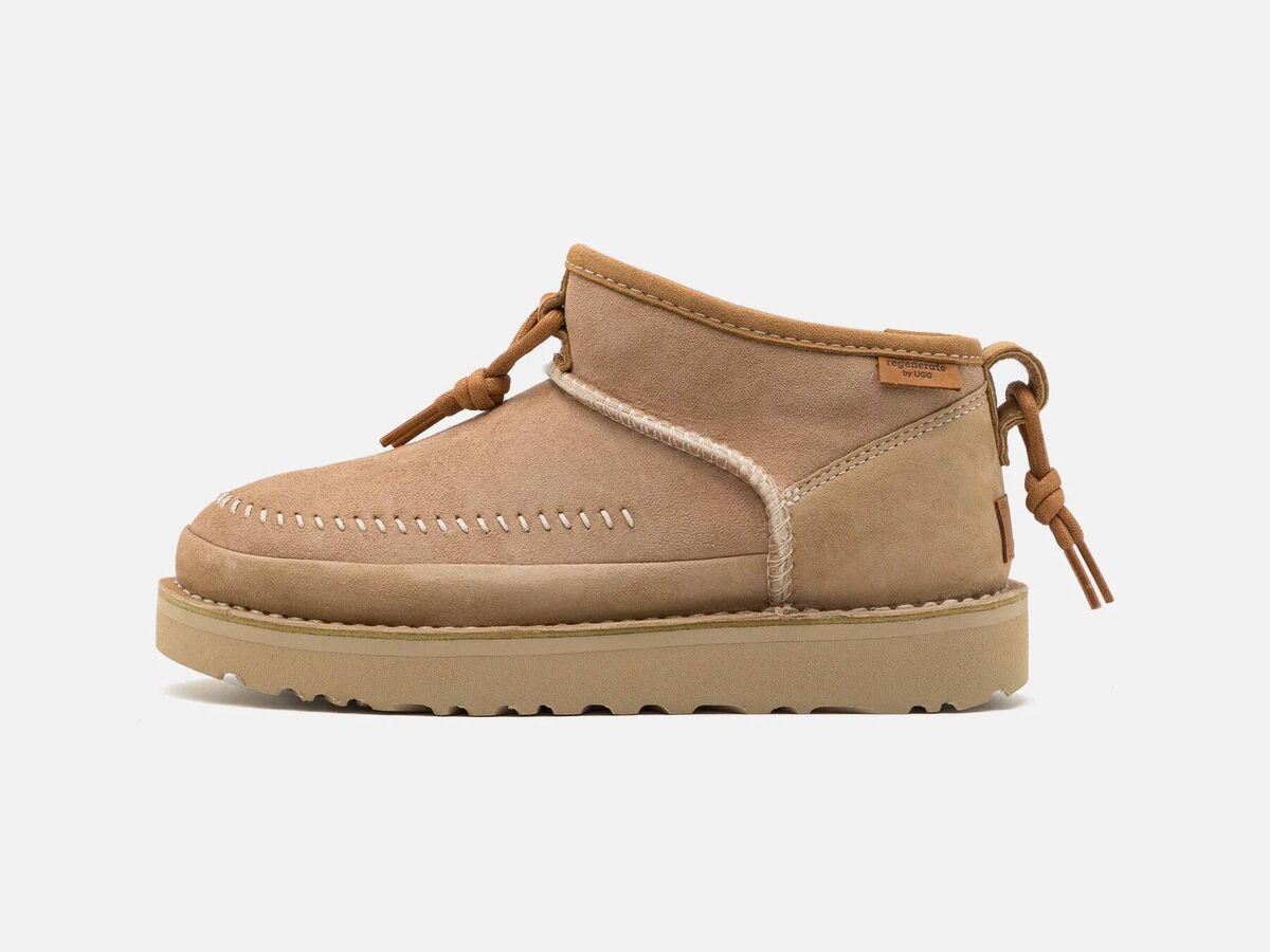 UGG ultra mini crafted ‘Regenerate’ boots, Zalando, €220