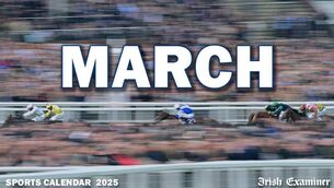 Sports Calendar: All you need to know about what's happening in March