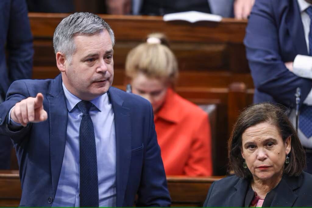 Sinn Féin's Pearse Doherty has kept the party's finance portfolio.