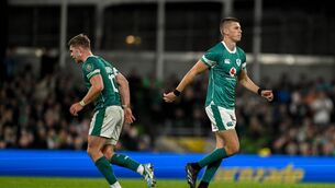 <p>GOODE OPTIONS: Former England out-half Andy Goode thinks Jack Crowley is the "best and most complete player" but that Ireland will start Sam Prendergast against England this weekend. Pic: Brendan Moran, Sportsfile</p>