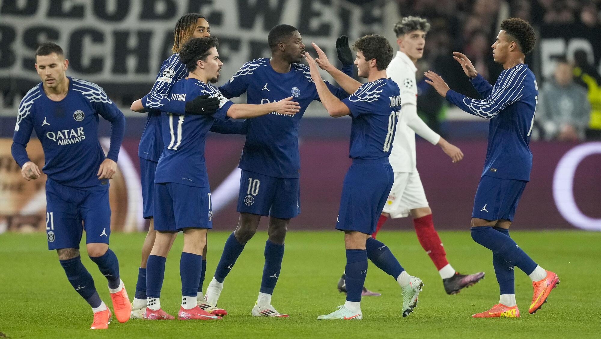 Champions League: Dembele hat trick secures PSG play off spot as Lille automatically qualify after battering of Feyenoord