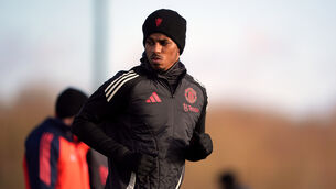 <p>EXILED: Marcus Rashford has not played for Manchester United since December 12. Pic: Martin Rickett/PA.</p>