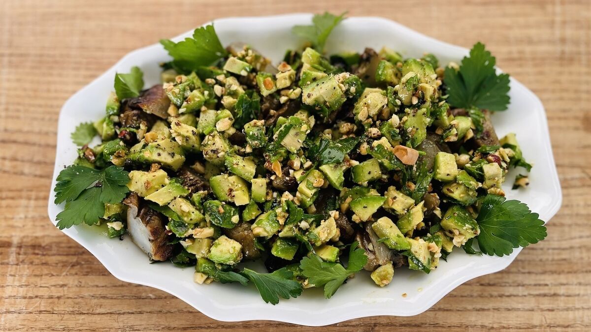 Roast Jerusalem Artichoke & Hazelnut Salad