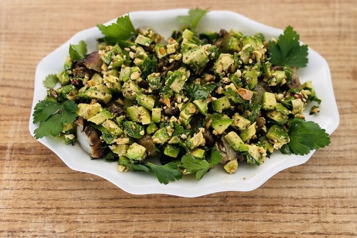 Roast Jerusalem Artichoke & Hazelnut Salad