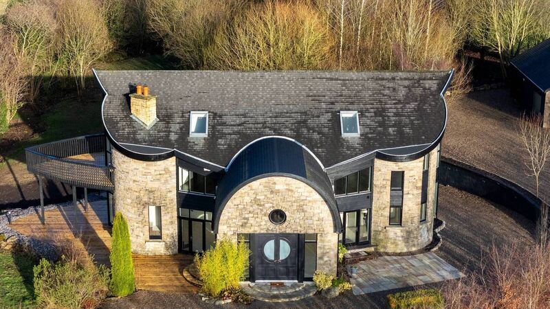 Curvaceous, spacious and on the market for €895,000, this home defies convention
