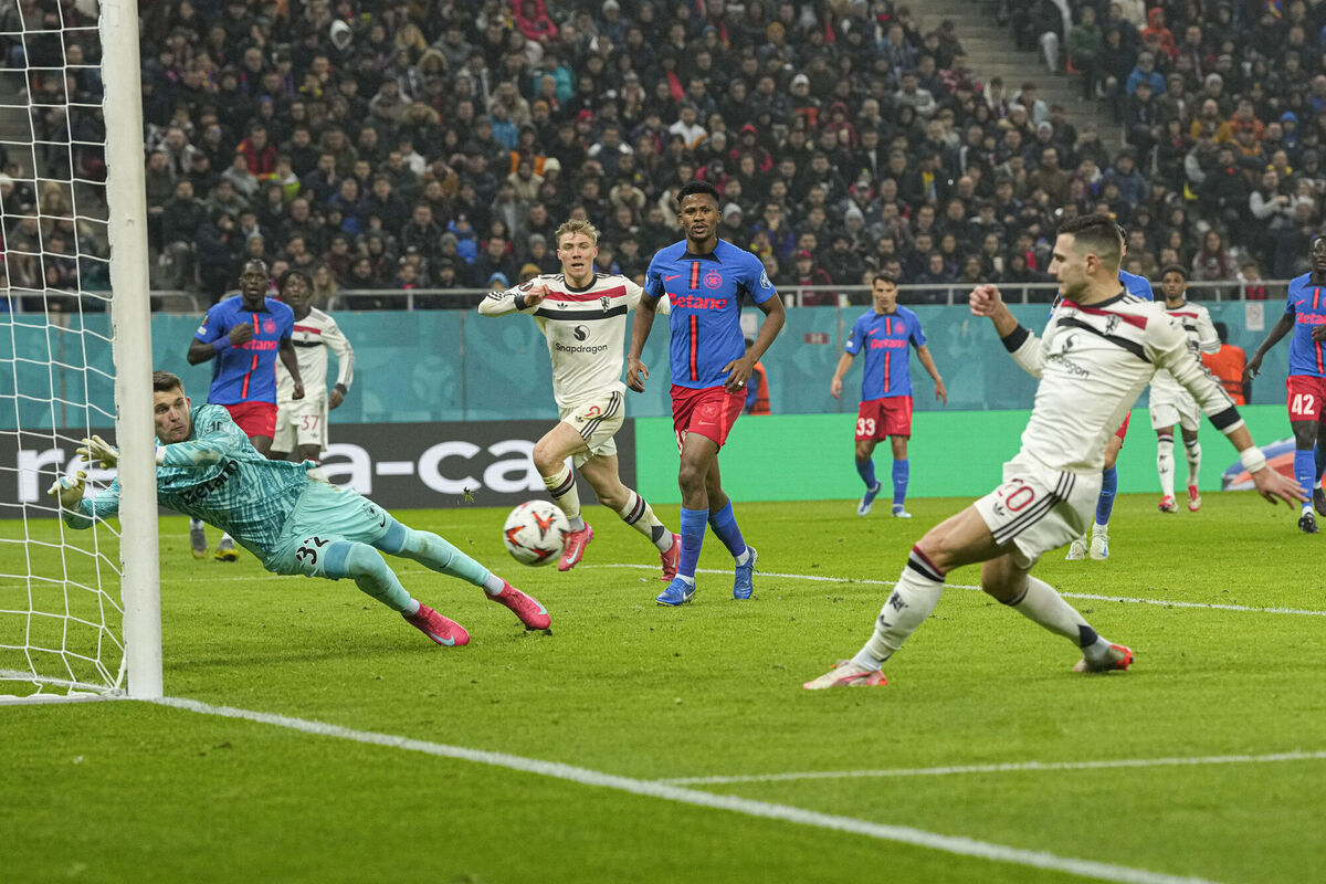 United's Diogo Dalot got the show on the road with a poacher's goal before the hour mark