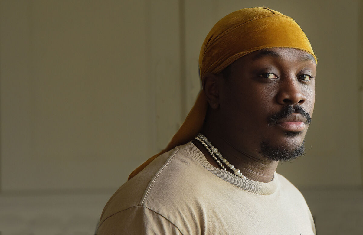  Ahmed Karim Tamu known as Ahmed, With Love, musician and multidisciplinary artist. Picture: Moya Nolan