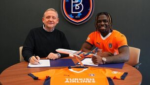 <p>Republic of Ireland international Festy Ebosele is on the move again, securing a transfer to Turkish outfit Basaksehir.</p>
