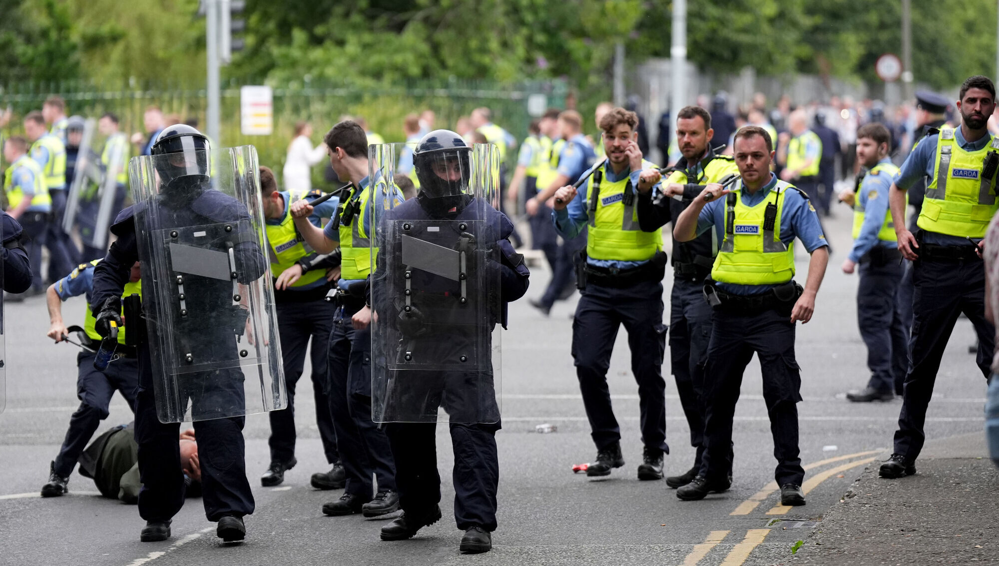 Gardaí welcome new protective headgear