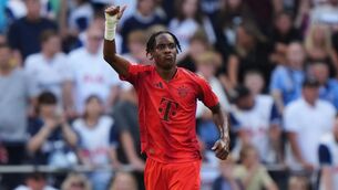<p>ON THE MOVE: Arsenal are exploring a loan deal for Mathys Tel but face competition from Manchester United for the Bayern Munich forward. Pic: Bradley Collyer/PA Wire.</p>