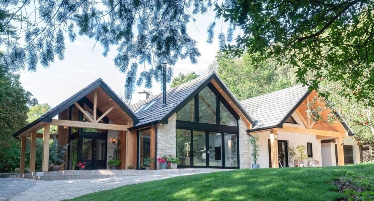  The woodland location of Martina Mahady's home also lends itself to outdoor photoshoots.