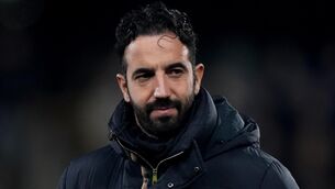 <p>Ruben Amorim said Manchester United were “trying everything” in the transfer market (Bradley Collyer/PA)</p>