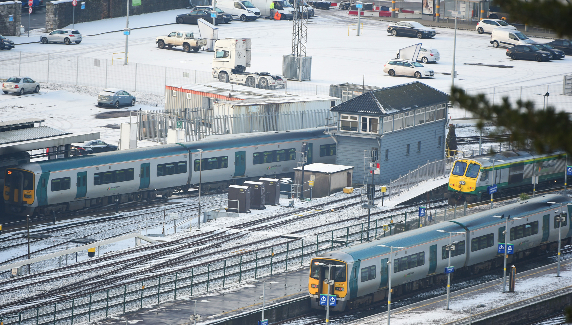 Temperatures to plunge to -3C later this week with frost and ice on route 