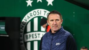<p>STEADY: Ferencváros manager Robbie Keane. Pic Credit ©INPHO/Aleksandar Djorovic</p>
