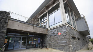The Strule Arts Centre in Omagh, where the hearings into the Omagh bombing are taking place (Liam McBurney/PA)