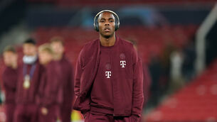 Mathys Tel joined Tottenham on an initial six-month loan with the option to make the move permanent (Martin Rickett/PA)