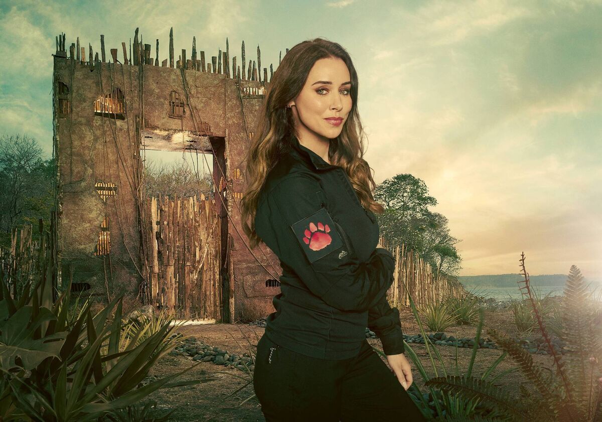 Una Healy in A Celebrity Bear Hunt Una Healy in A Celebrity Bear Hunt