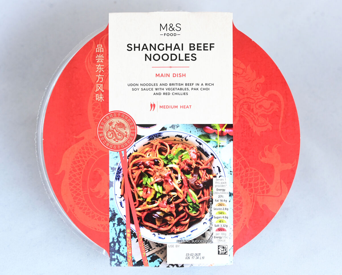  M &amp; S Food - Shanghai Beef Noodles.