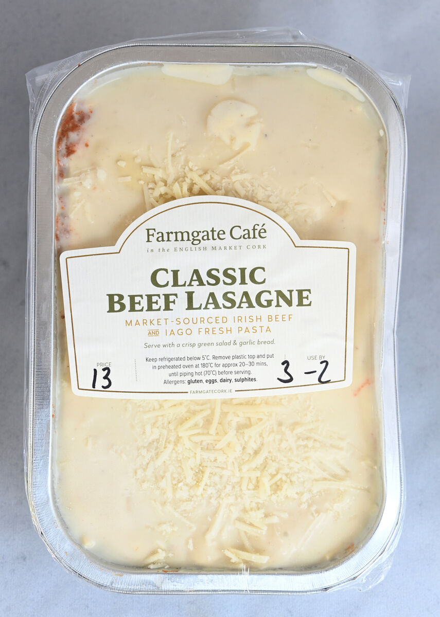  Farmgate Cafe Beef Lasagne.