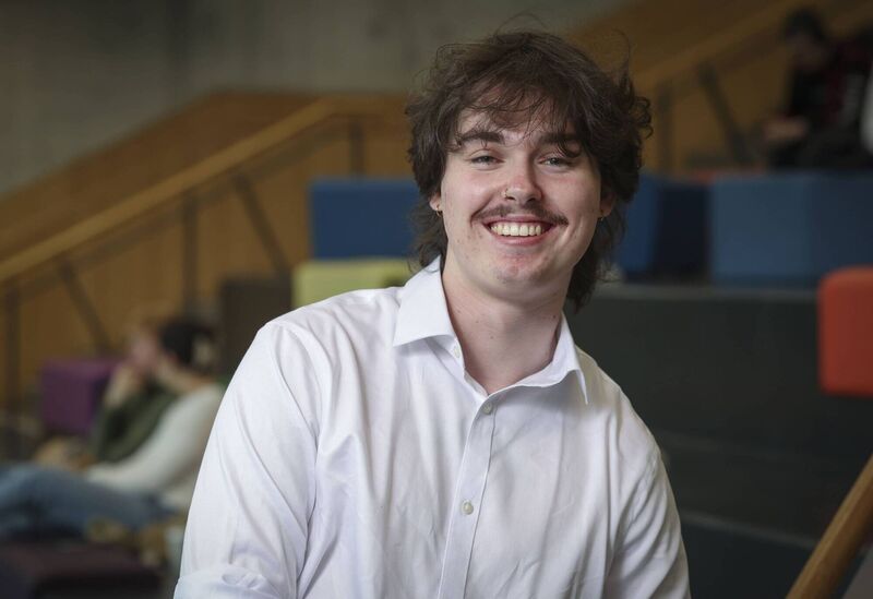 PhD researcher Adam Daly from the School of Psychology at DCU