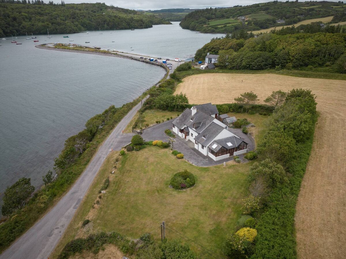 Spitting distance: Fairview is by the pier and spit at Reen Spitting distance: Fairview is by the pier and spit at Reen
