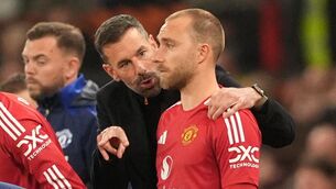 <p>RUUD AWAKENING: Now returning to Old Trafford as Leicester’s manager, Ruud Van Nistelrooy can expect a warm welcome due to his former status as a star United striker. Pic: Martin Rickett/PA Wire.</p>