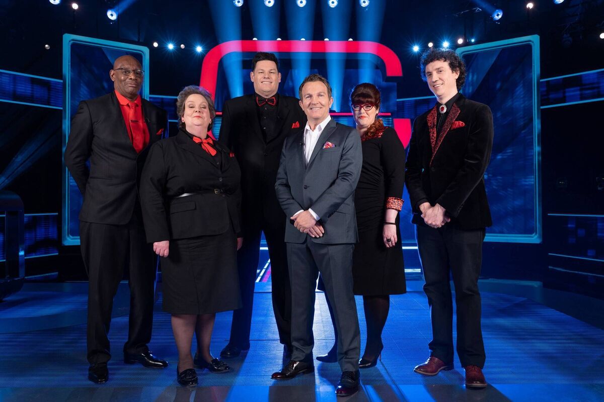 The Chase's Beat the Chasers, including Darragh Ennis, with Bradley Walsh The Chase's Beat the Chasers, including Darragh Ennis, with Bradley Walsh