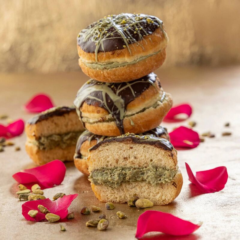 Dubai bar crunch donut from Offbeat Donuts 