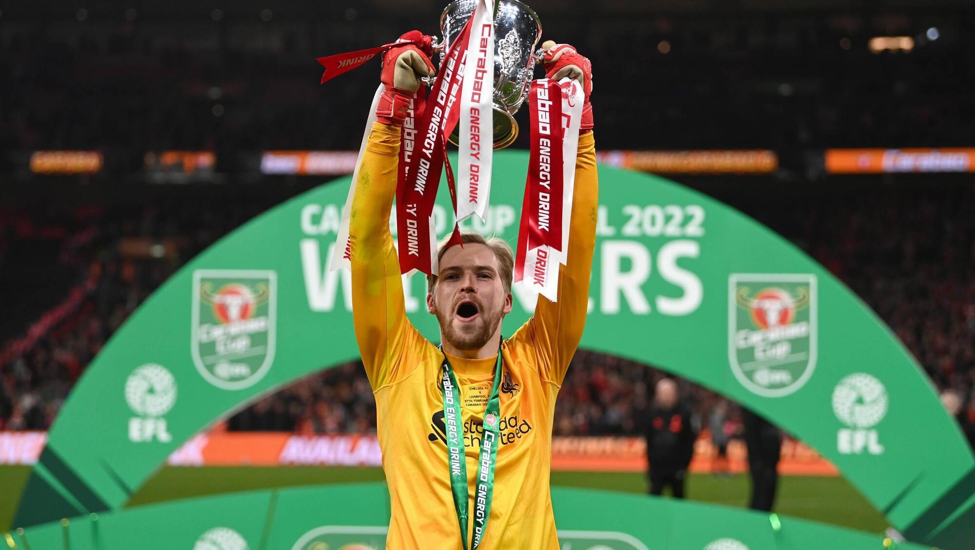 Caoimhín Kelleher not guaranteed to start Carabao Cup final for Liverpool admits Arne Slot